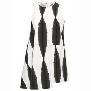Whistles Sleeveless Asymmetric Mini Dress Size 4